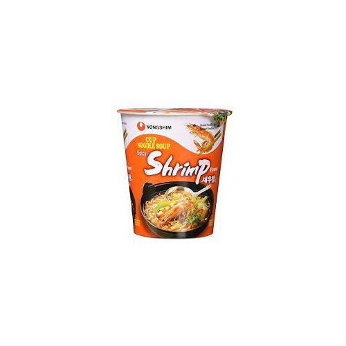 Nongshim shrimp rák ízesítésű instant tésztás leves 68g