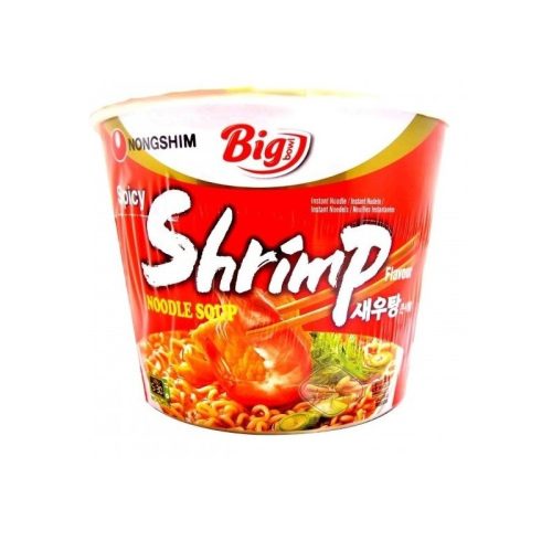 Nongshim Shrimp instant tészta nagy tálban 115g