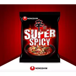 Nongshim instant tészta szuper csípős 120g