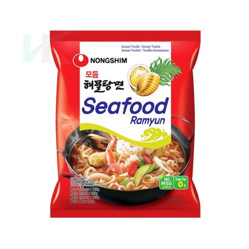 Nongshim Seafood Tenger Gyümölcsei Tésztaleves 125g