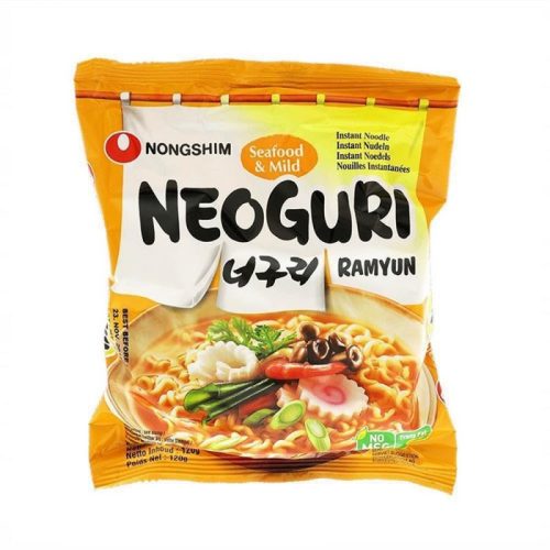 Nongshim Neoguri Fűszeres tenger gyümölcsei Ramyun 120g