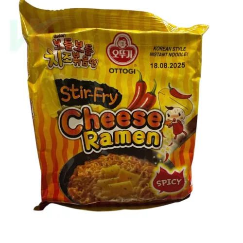 Ottogi instant sült tészta Csípős Sajtos 130g