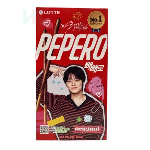 Lotte Pepero csokoládéval bevont ropi 47g