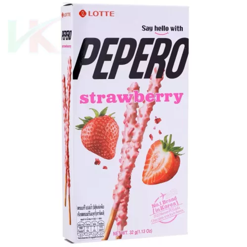 Pepero epres bevonatú pálcika  32g
