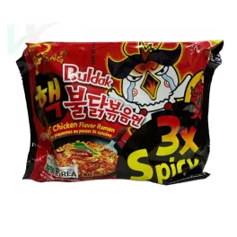   Samyang Buldak 3x Csípős Csirke Ramen Sült Tésztával 140g