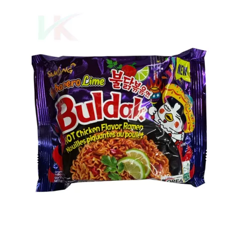 Samyang Buldak Habanero Lime csípős csirke instant tészta 135 g