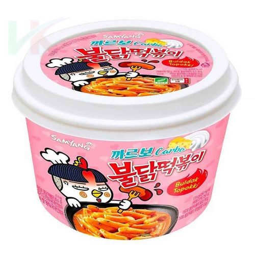 Samyang Buldak Topokki carbo pohárban, 179g