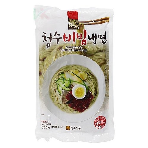 Choung Soo Bibim Naengmyeon – csípős koreai hideg tészta (4 adag) 720 g