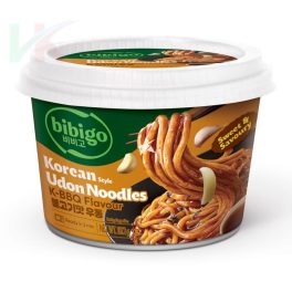 Bibigo Koreai stílusú Udon tészta K-BBQ ízesítéssel 187g