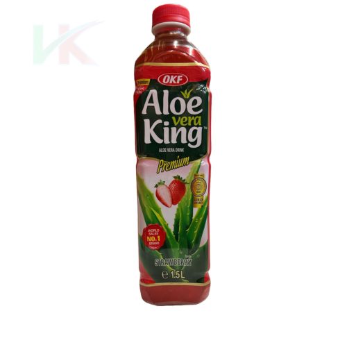 OKF Aloe Vera ital Eper ízű 1,5L