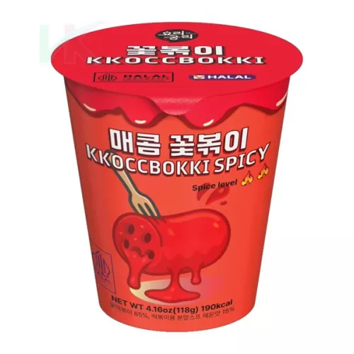 Kkoccbokki Csípős Poharas Tteokbokki 118g