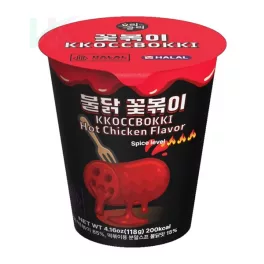 Kkoccbokki Csípős Csirkés Poharas Tteokbokki 118g