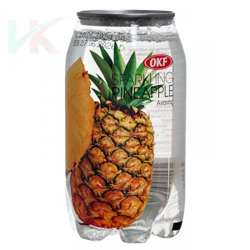 OKF Szénsavas Ananászos Üdítőital 350 ml