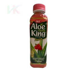 OKF Aloe Vera Premium ital málna ízű 500ml