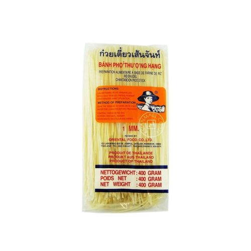 Pho és pad thai brand rizstészta  1mm 400 g