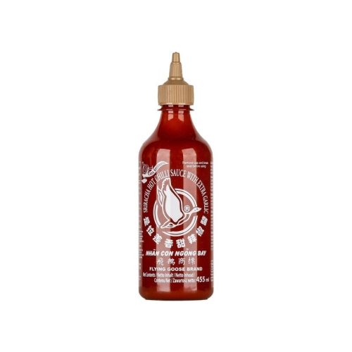 Sriracha csípős chili szósz extra fokhagymával - 455 ml