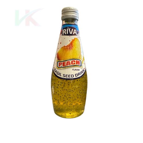 Riva barack ízű bazsalikommaggal 290ml