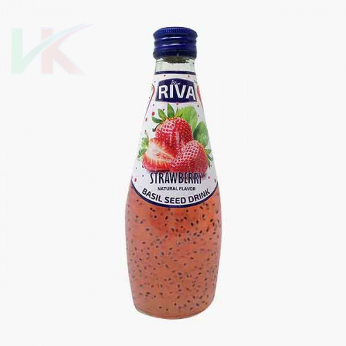 Riva Bazsalikommagos ital üveges eperrel 290ml 