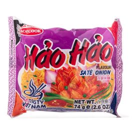 Acecook Hao Hao  instant tészta Sate hagyma ízű 74g