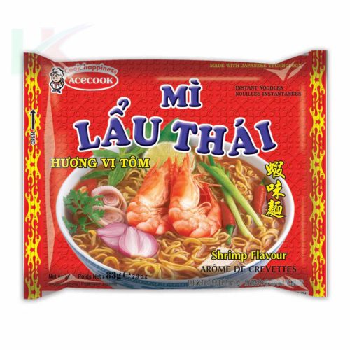 Mi Lau Thai tézsta rák ízú 78g Acecook