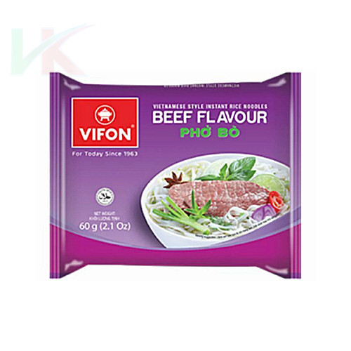 Vifon Marhás Instant Rizstészta Leves 60g