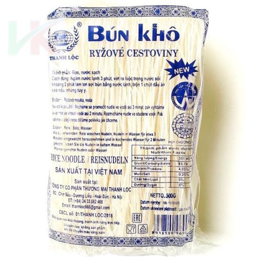 Thanh Lộc szárított rizstészta (bún) 500 g