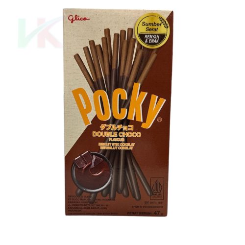 Pocky kekszrúd Dupla csoki ízben, 40g