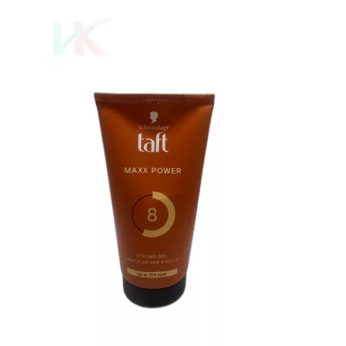 Schwarzkopf Taft Maxx Power 8 hajformázó gél – 150 ml