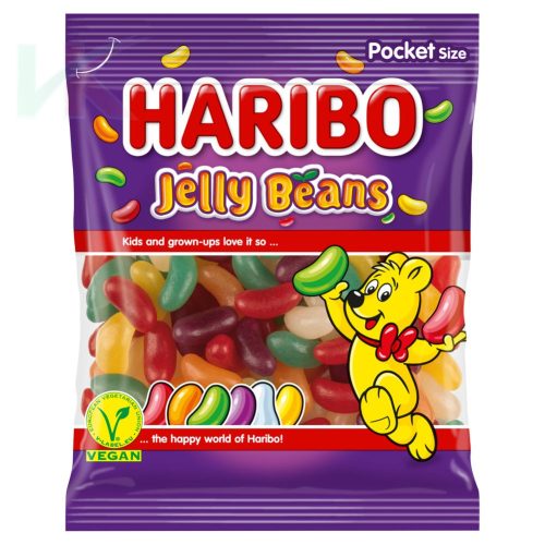 Haribo Jelly Beans zselés cukordrazsé 80g