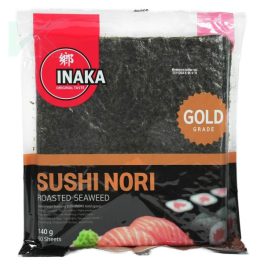 INAKA Gold Sushi Nori pörkölt alga 140 g (50 lap)