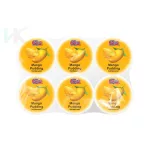 Rico Mangó ízű puding Nata De Coco kókusz zselével (6x65g) – 390g